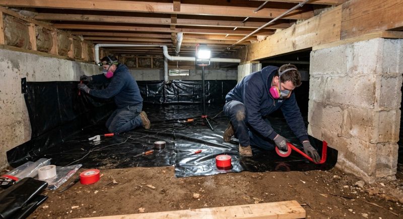 Crawlspace Waterproofing in Columbus, OH