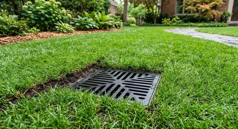 Lawn Drains Installation in Birmingham, AL