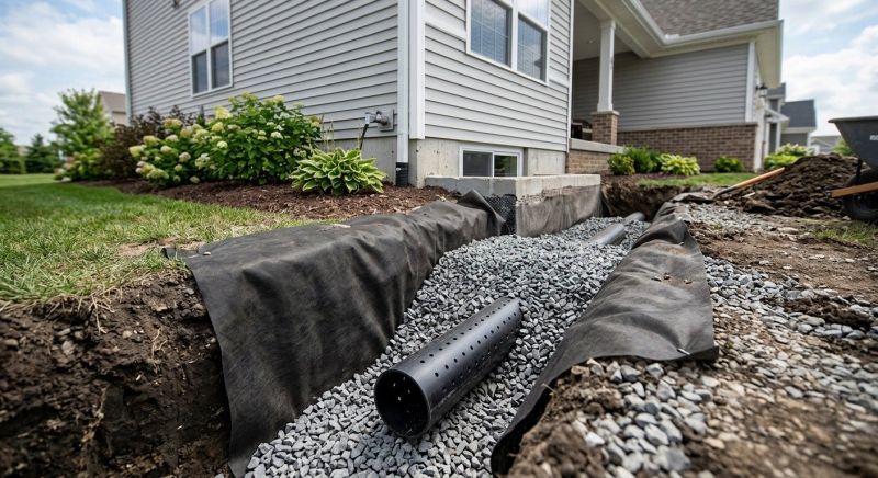 Underground Drain Replacement in Tuscaloosa, AL